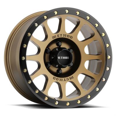 Method Race Wheels 305 NV, 17x8.5 with 8 on 6.5 Bolt Pattern - Bronze / Black - MR30578580900